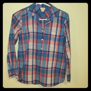 Jcrew plad shirt